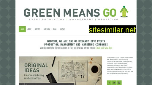 greenmeansgo.ie alternative sites