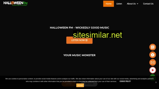 halloweenfm.ie alternative sites