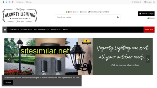 hegartylighting.ie alternative sites