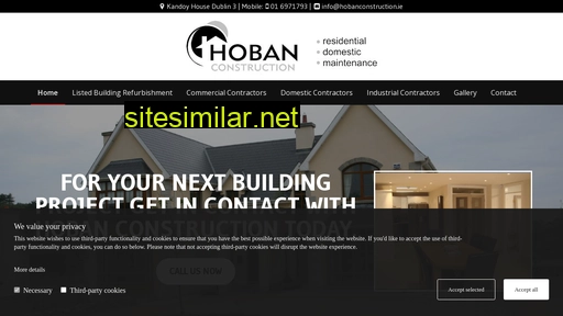 hobanconstruction.ie alternative sites