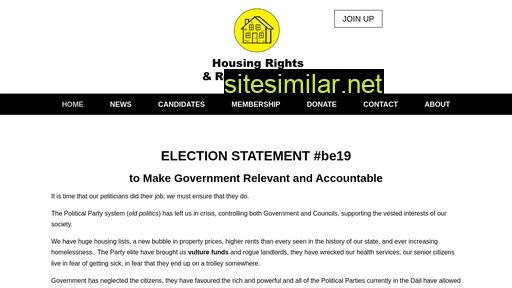 housingrights.ie alternative sites