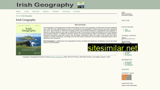 irishgeography.ie alternative sites
