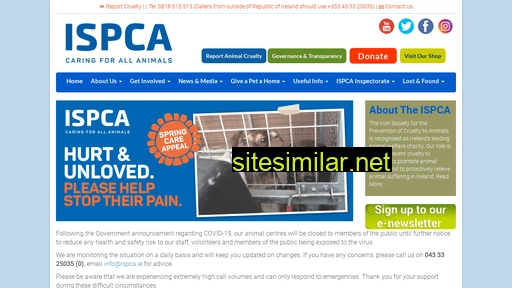 ispca.ie alternative sites