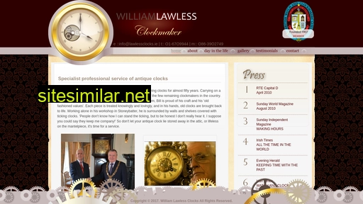 lawlessclocks.ie alternative sites