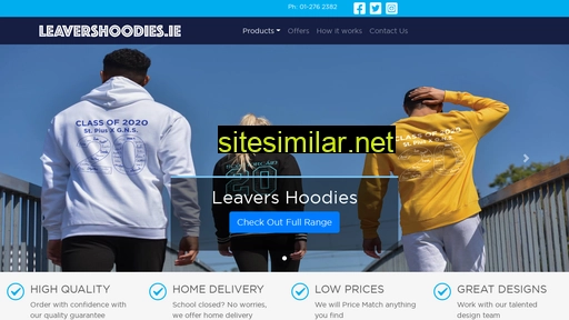 leavershoodies.ie alternative sites