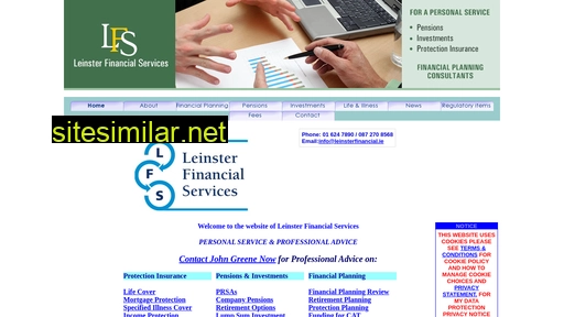 leinsterfinancial.ie alternative sites