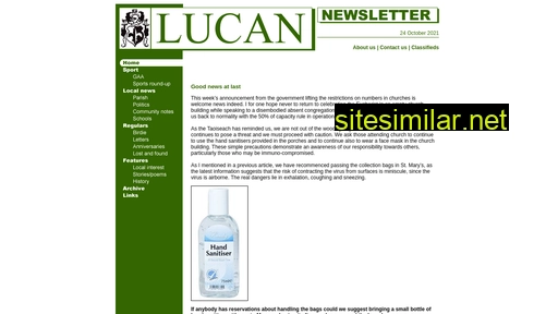 lucannewsletter.ie alternative sites