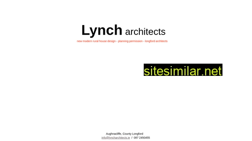 lyncharchitects.ie alternative sites