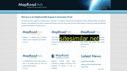maproadpms.ie alternative sites