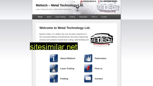 Mettech similar sites