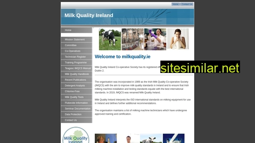 Milkquality similar sites