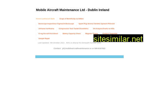 mobileaircraftmaintenance.ie alternative sites
