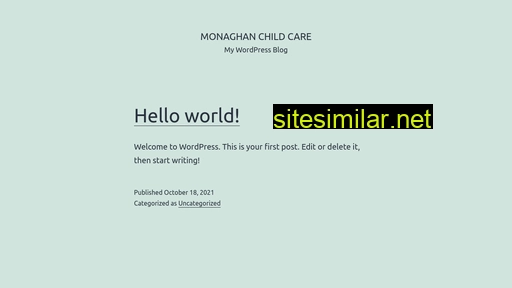 Monaghanchildcare similar sites