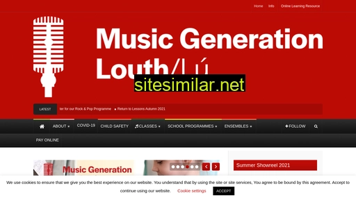 musicgenerationlouth.ie alternative sites