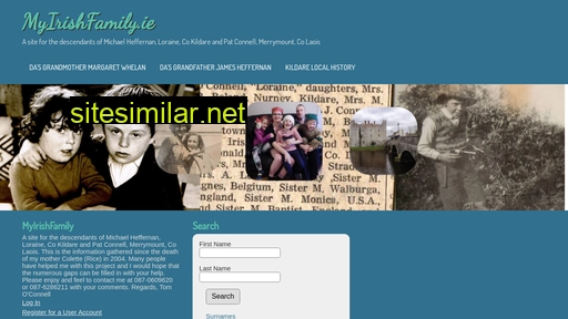 myirishfamily.ie alternative sites
