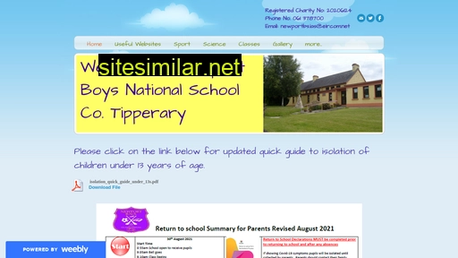 newportboysnationalschool.ie alternative sites