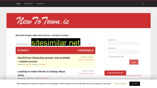 newtotown.ie alternative sites