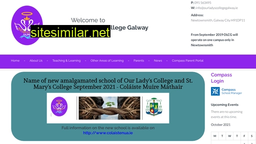 Ourladyscollegegalway similar sites