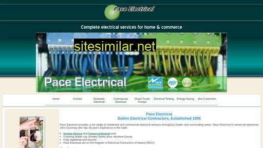 paceelectrical.ie alternative sites
