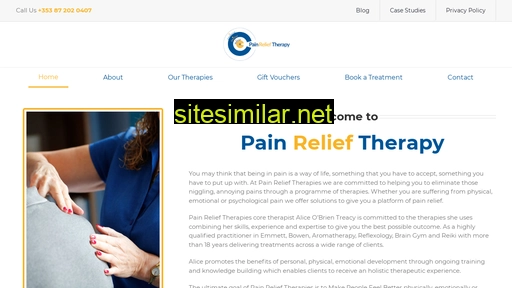 painrelieftherapy.ie alternative sites