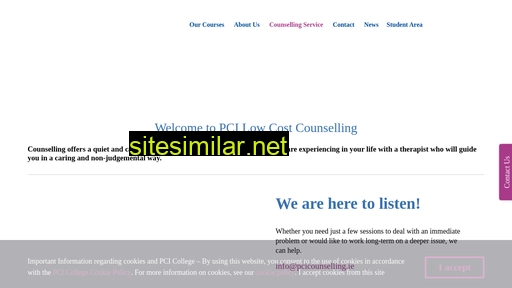 pcicounselling.ie alternative sites