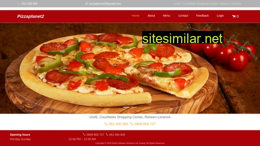 pizzaplanet2.ie alternative sites