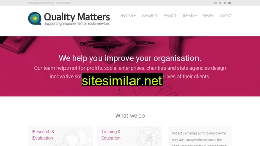 qualitymatters.ie alternative sites