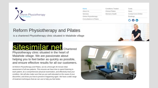 reformphysiotherapy.ie alternative sites
