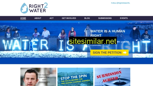 right2water.ie alternative sites