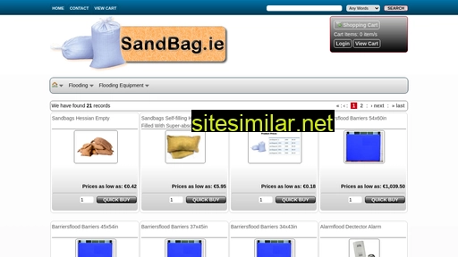 Sandbag similar sites