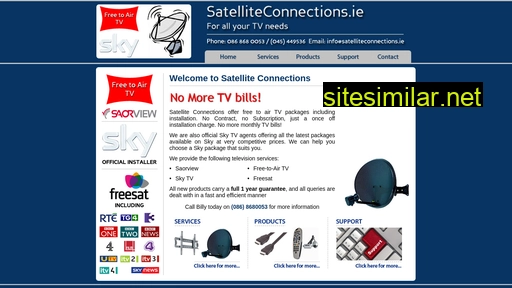 satelliteconnections.ie alternative sites