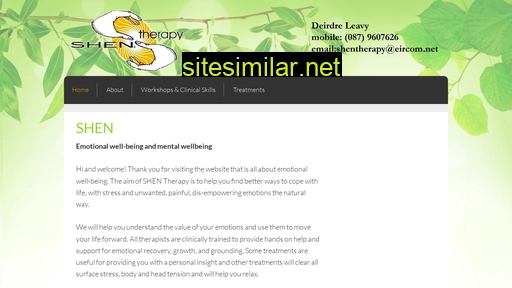 shentherapy.ie alternative sites