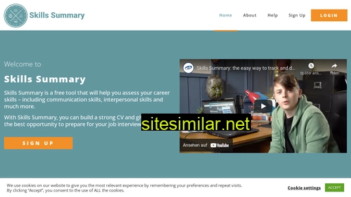 skillssummary.ie alternative sites