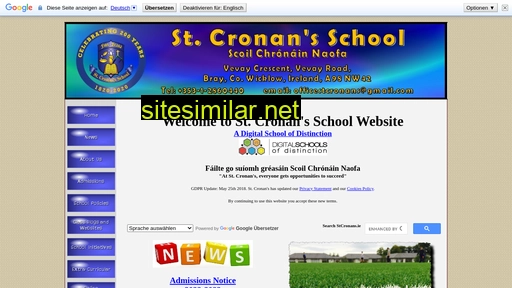 stcronans.ie alternative sites