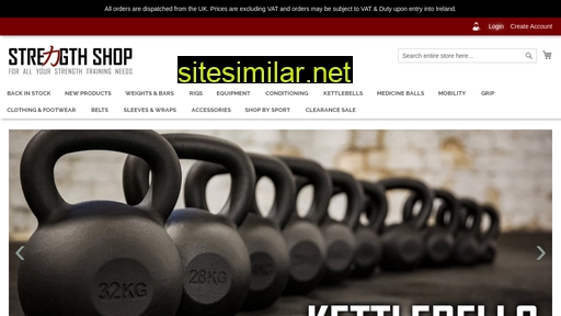 strengthshop.ie alternative sites