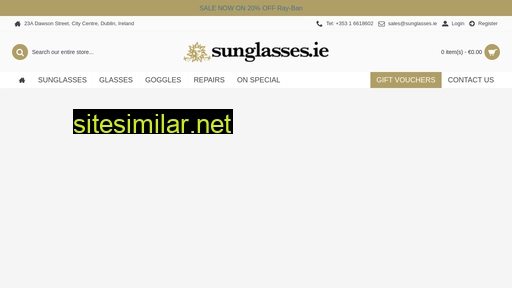 sunglasses.ie alternative sites