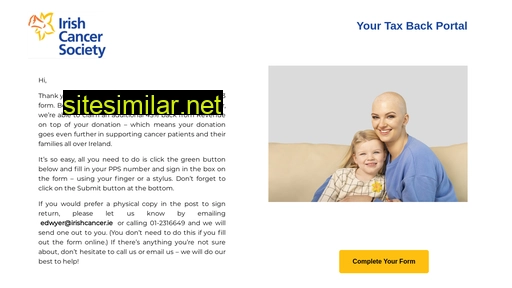 taxrelief-cancer.ie alternative sites