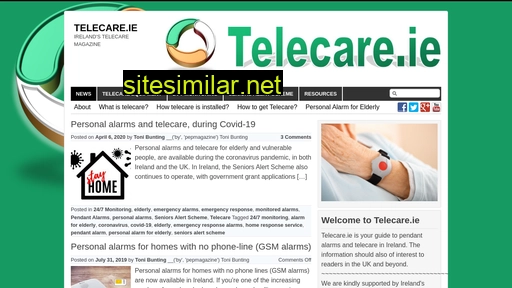 telecare.ie alternative sites