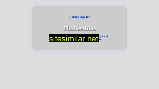 thebestin.ie alternative sites