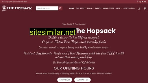 thehopsack.ie alternative sites