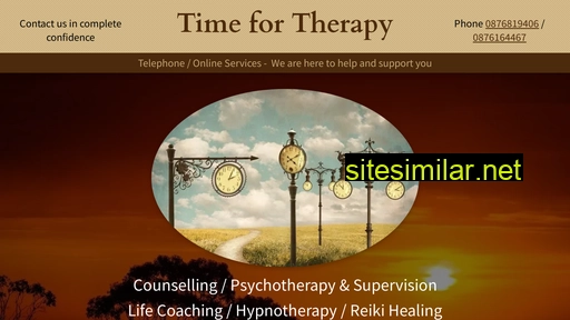 Timefortherapy similar sites