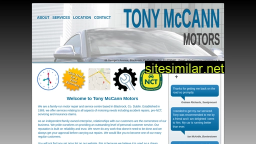 tonymccannmotors.ie alternative sites