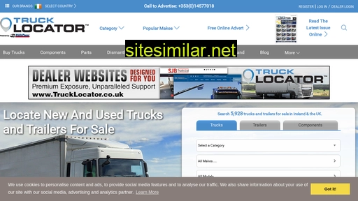 trucklocator.ie alternative sites