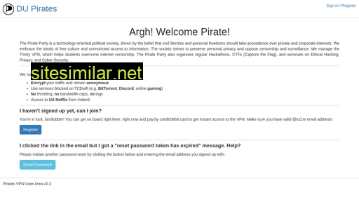 users.pirates.ie alternative sites