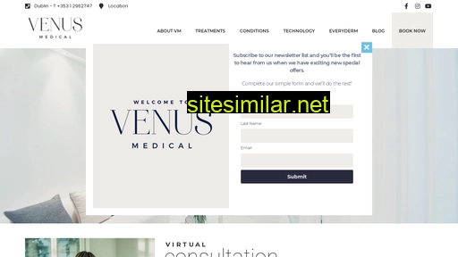 venusmedical.ie alternative sites