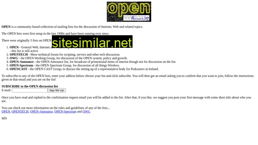 webnet.ie alternative sites