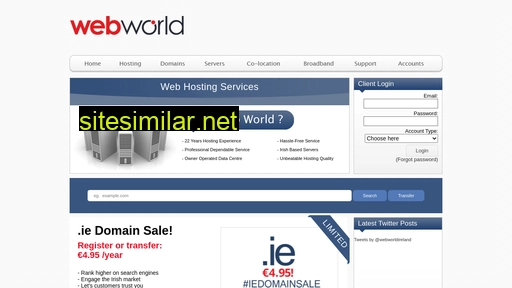 Webworld similar sites