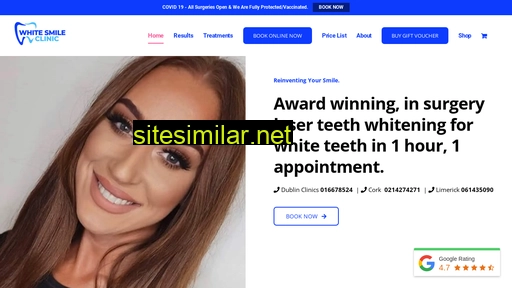 whitesmileclinic.ie alternative sites