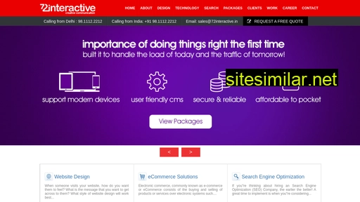 72interactive.in alternative sites