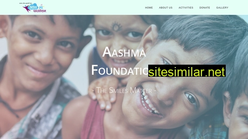 Aashmafoundation similar sites